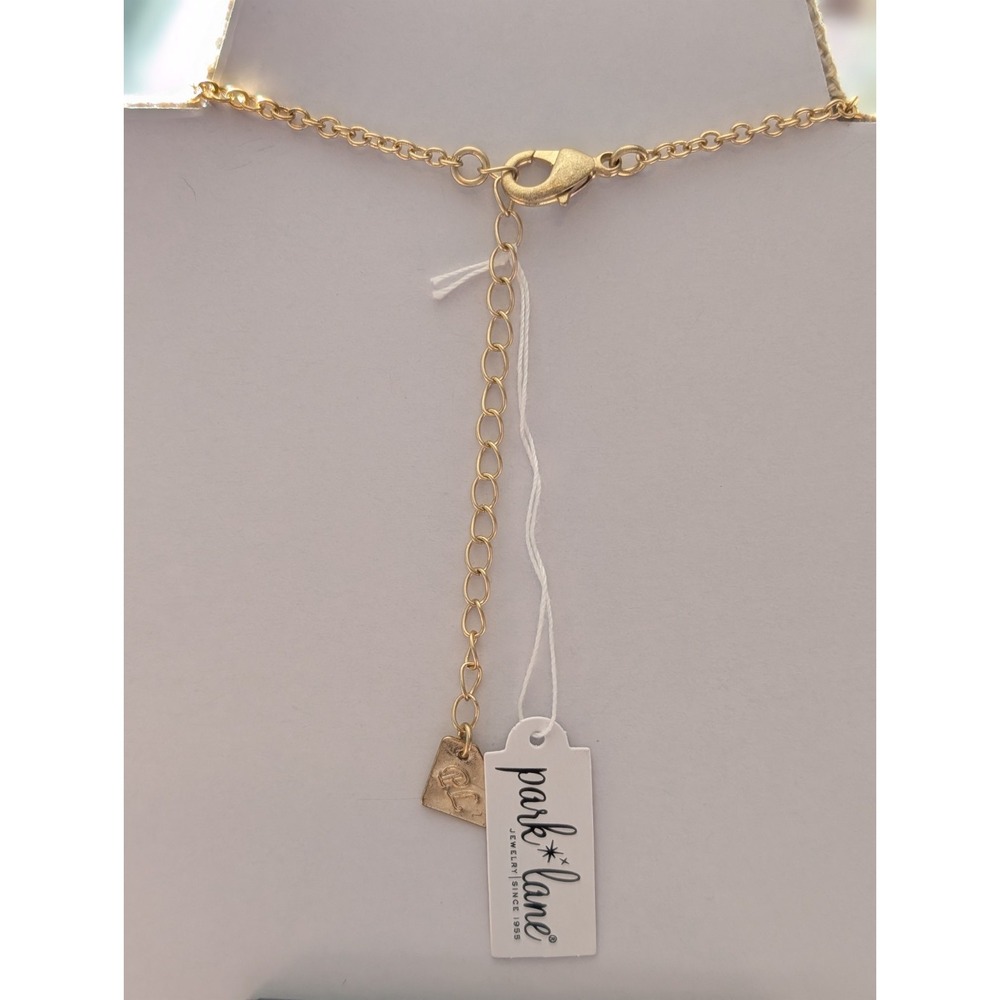 Park Lane Dreaming Gold Tone Heart Necklace  NWT Crystal Accents - Picture 3 of 3
